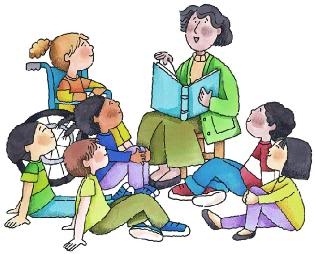 Children In Classroom Clipart