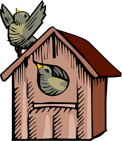 Birdhouse Free Clipart