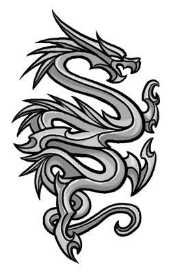 1000+ images about Dragons | Baby dragon, Tribal ...
