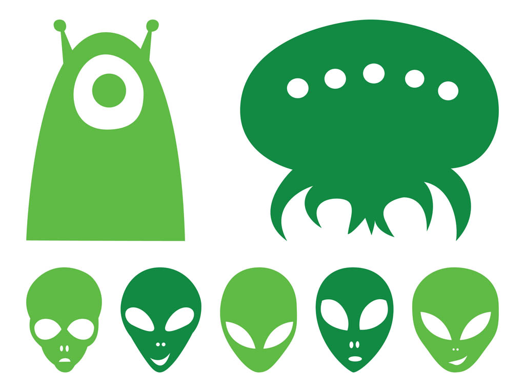 Alien Spaceship Vector - ClipArt Best