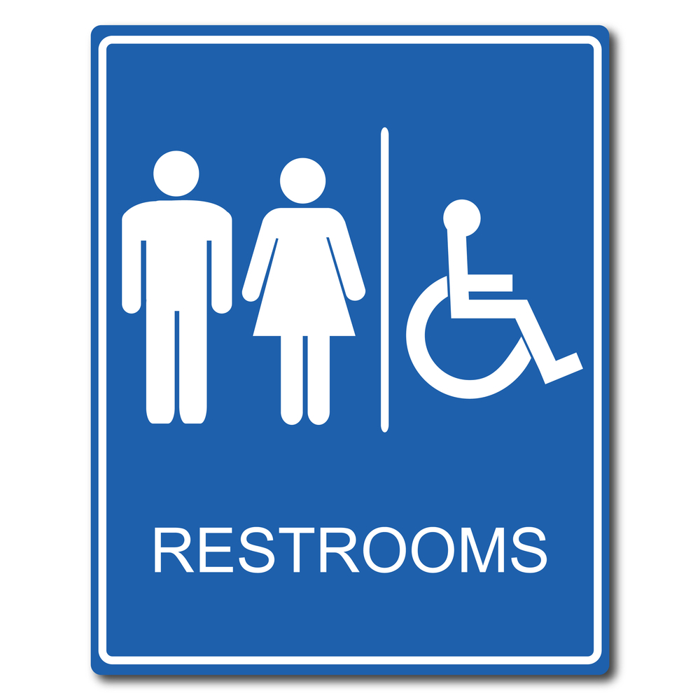Restroom Sign Restroom Symbol Men Washroom Ygraph 