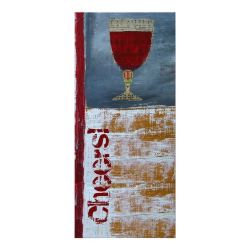 Wine Tasting Scorecard Custom Rack Card | Zazzle