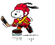 Snoopy Hockey Clipart