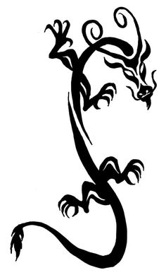 Dragons | Tribal Dragon Tattoos, Dragon Tattoos and Drag…