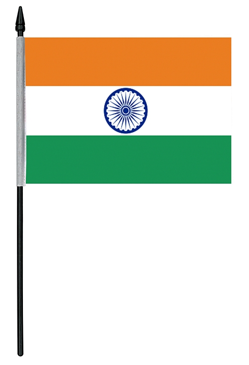 Indian Cloth Table Flag - 4