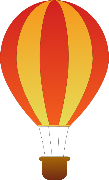 Hot Air Balloon Basket Vector - Free Clipart Images