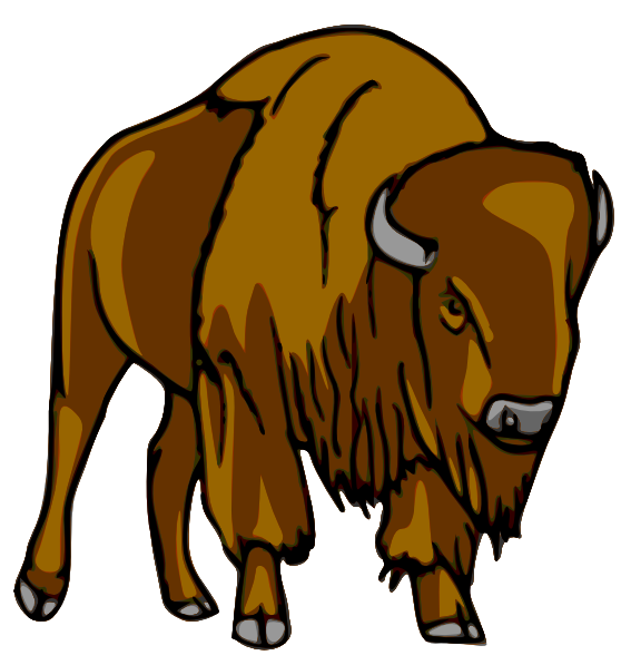 Bison Clip Art - vector clip art online, royalty free ...