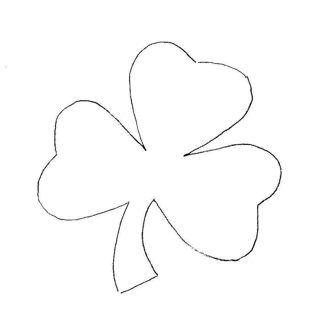 Free Printable Shamrock Template | Jos Gandos Coloring Pages For Kids