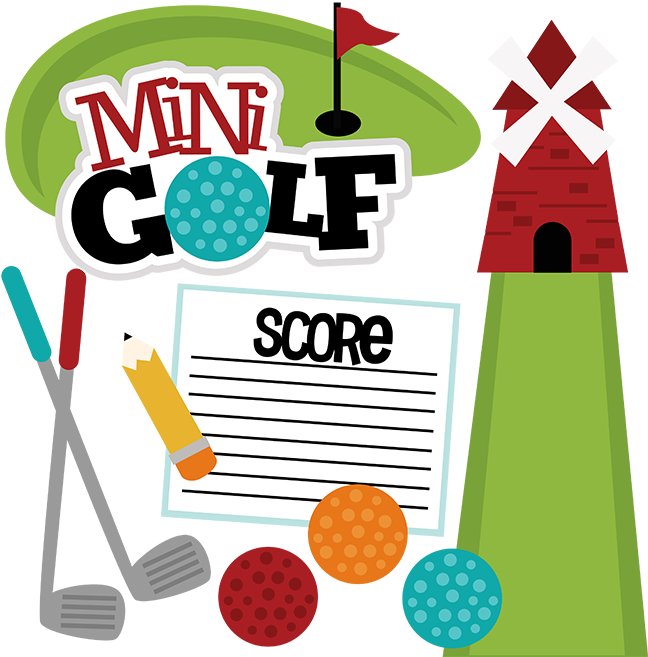 Scrapbooking golf clipart