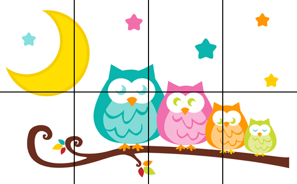 Owl Baby Nursery Clipart