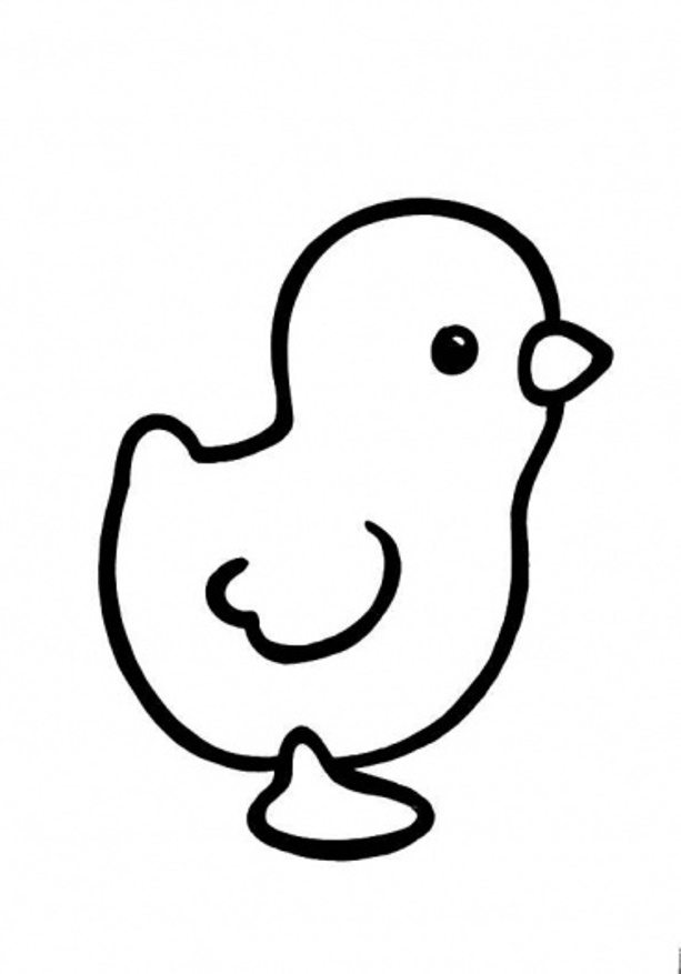 Chicken Easter Coloring Pages Baby Chicks | Easter Coloring pages ...