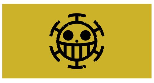 Amazon.com: One Piece Pirates of Heart Pirates Flag Big Towel ...