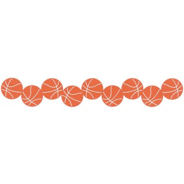 Basketball Border Clip Art - Free Clipart Images