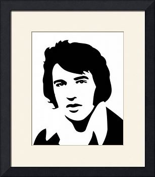 Elvis Presley portrait Art Prints by Metin Seven - Shop Canvas and ...