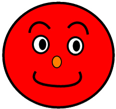 Red Smiley Face Clip Art