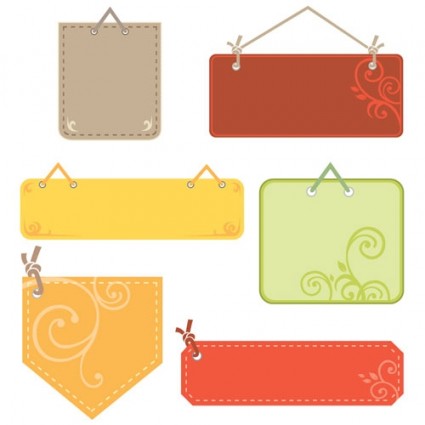 Vector tag shape cute Free vector for free download (about 4 files).