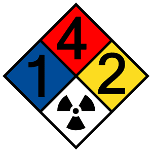 Hazmat: NFPA Diamond - NFPA_PRINTED_142Rad_Symbol - Safety Signs ...