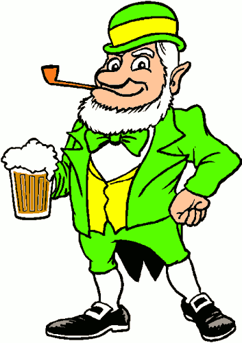 Free Leprechaun Pipe Clipart - Public Domain Holiday/StPatrick ...