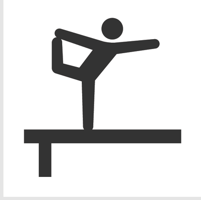 Clipart balance beam