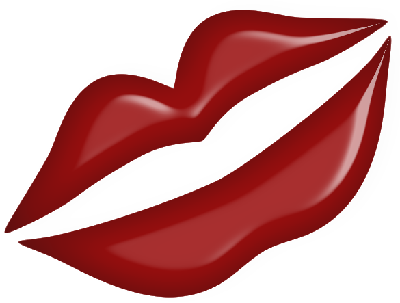 Clipart kiss lips