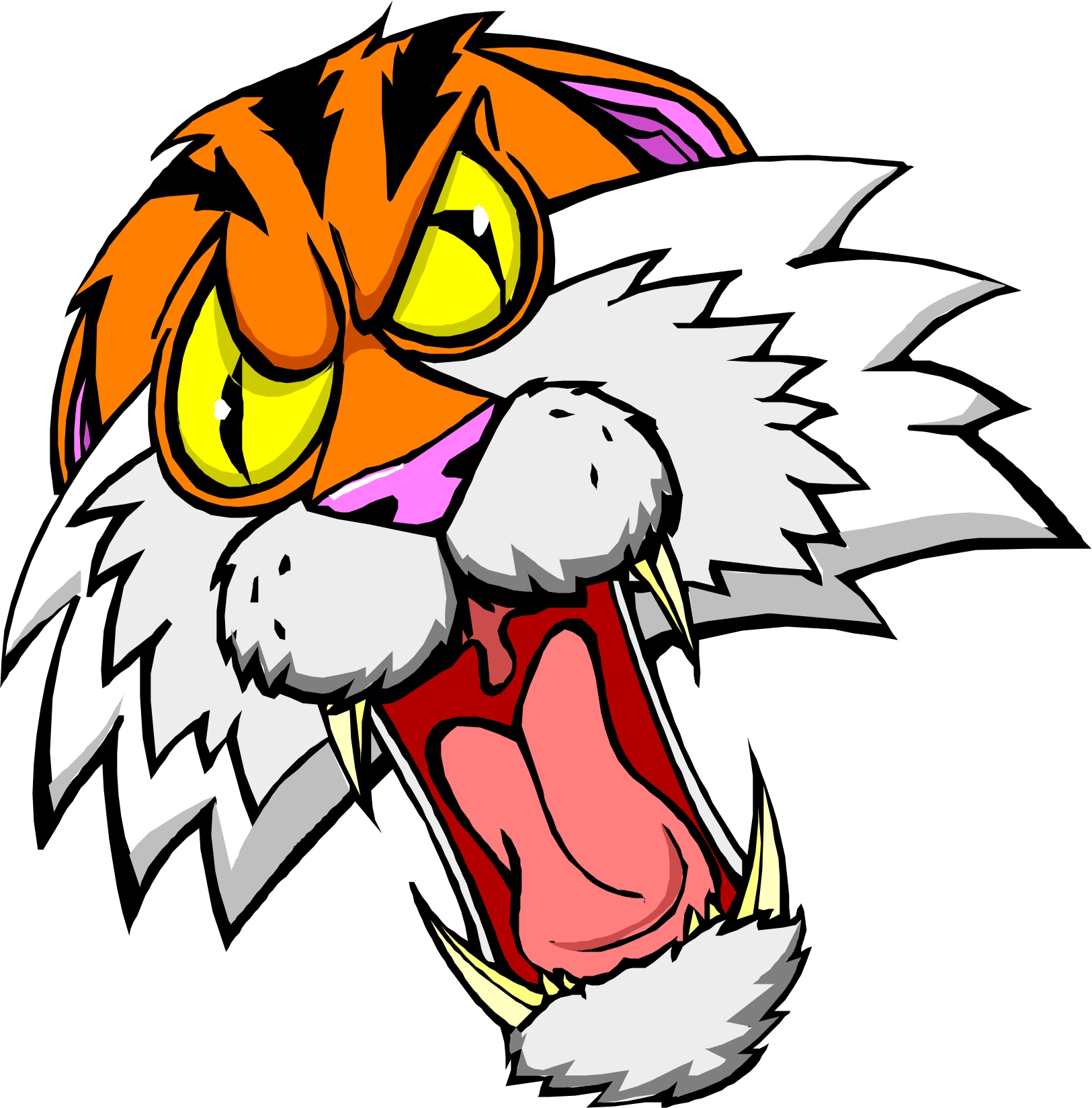 Pics Of Cartoon Tigers | Free Download Clip Art | Free Clip Art ...