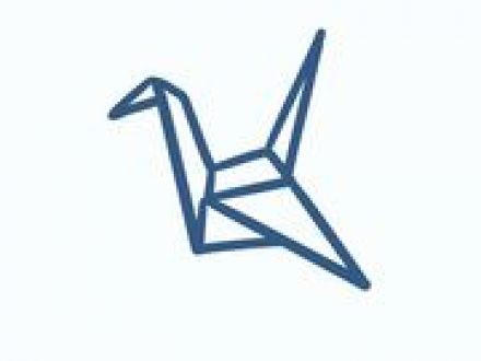 Bird Icon Origami Crane - Astro Politics