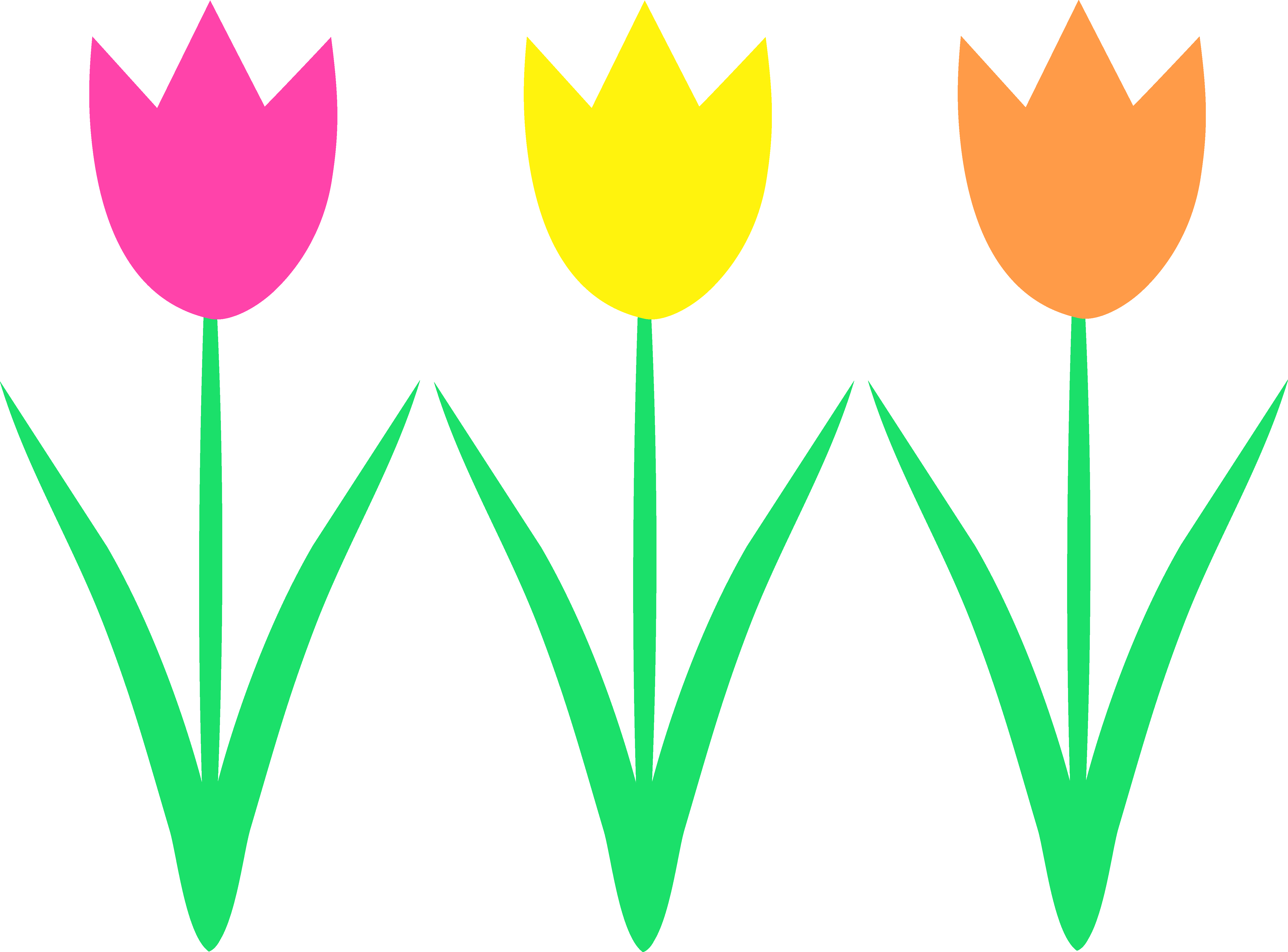 Spring flower clip art images