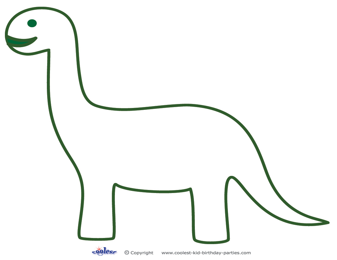 Printable Cardboard Dinosaur Head Template