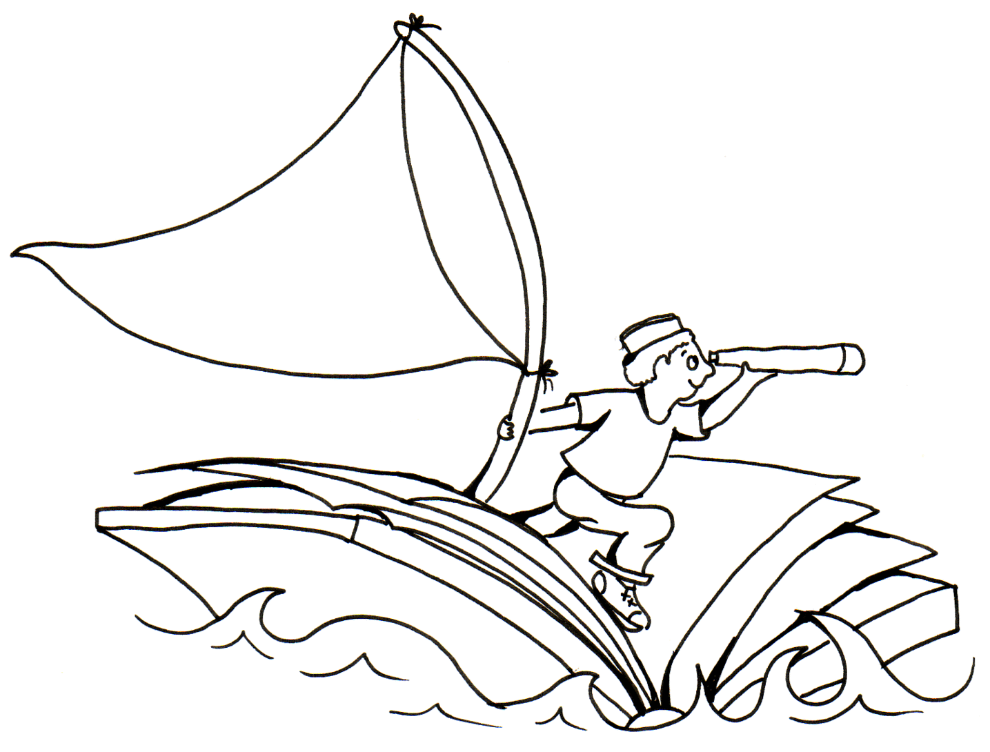 Sail Boat Drawings Clipart - Free to use Clip Art Resource