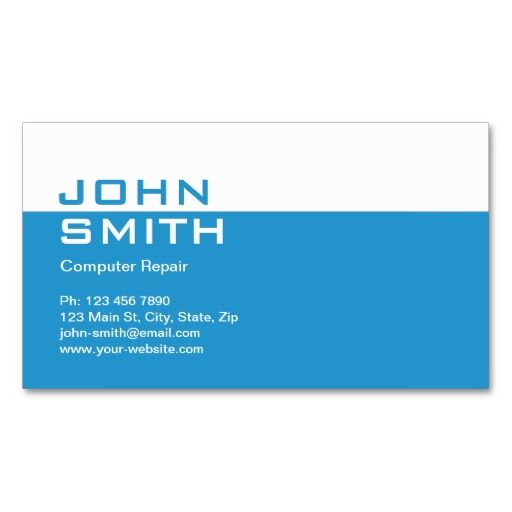 1000+ images about Computer Repair Business Cards