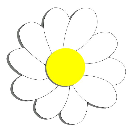 Daisy flowers, Tag art and Art clipart