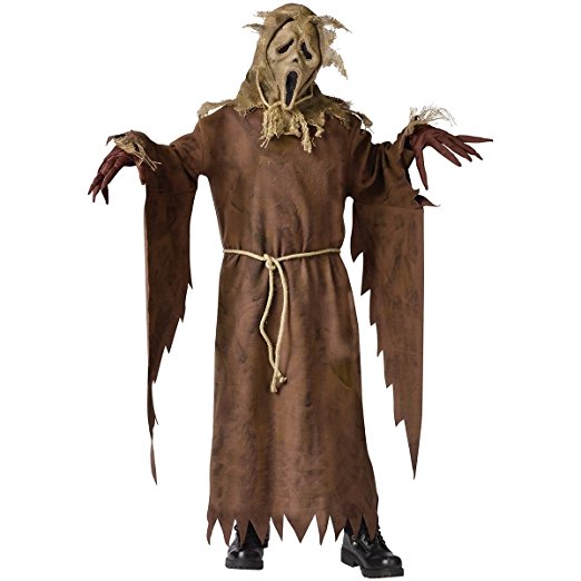 Amazon.com: Scarecrow Ghost Face Costume - Large: Toys & Games
