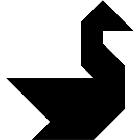 Tangram Swan - Tangram puzzle #16 - Providing teachers and pupils ...