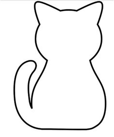 Cat Template Printable ClipArt Best
