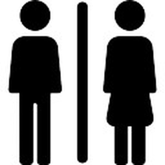 Toilet man women Icons | Free Download