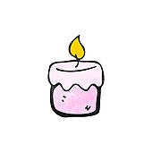 Scented Candle Clipart