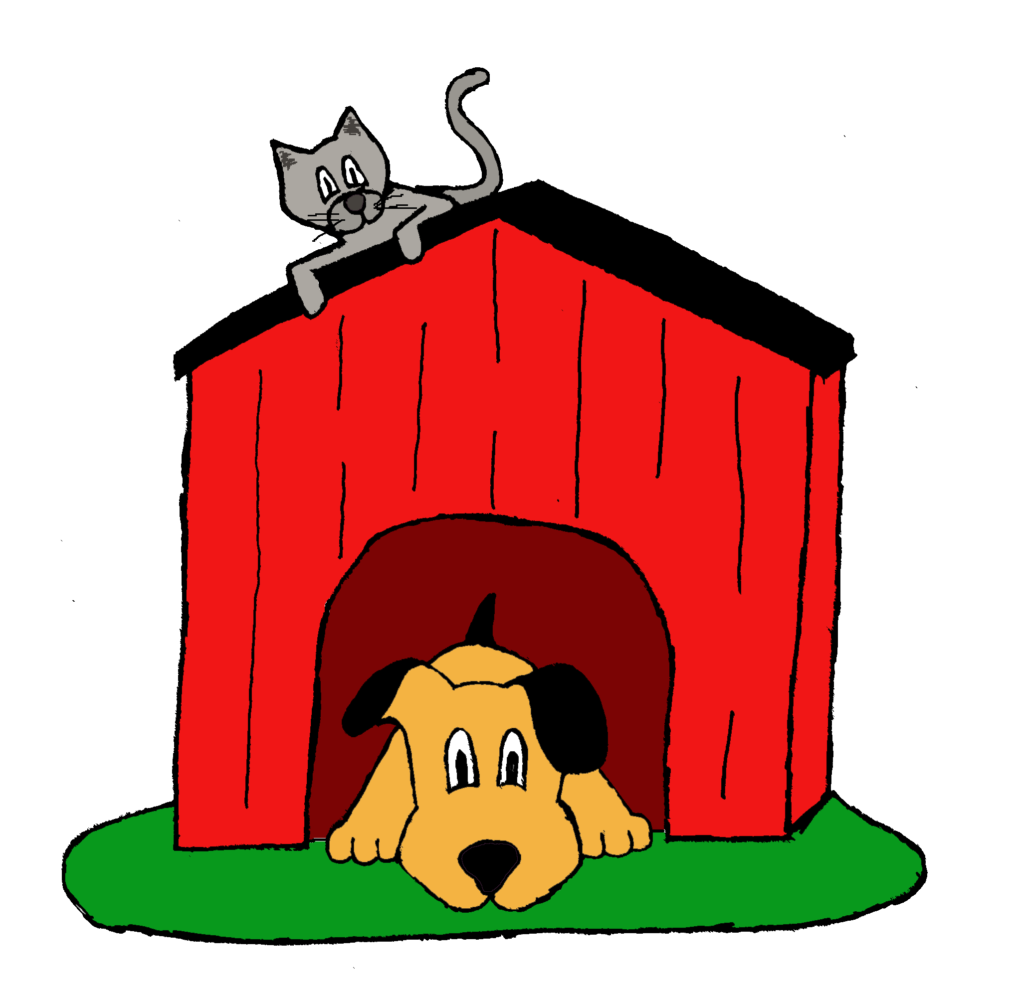 Clip Art Dog House - ClipArt Best