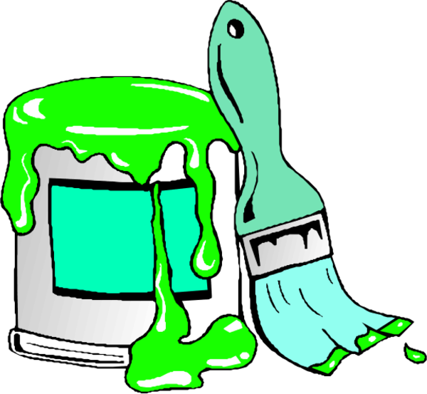 Paint can clipart images