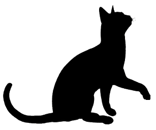 Cat Silhouette | Free Download Clip Art | Free Clip Art | on ...