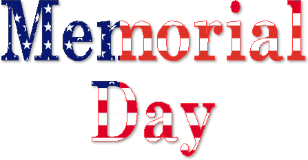 Closed for memorial day clipart