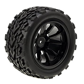 Amazon.com: NEEWERÂ® 1:10 Scale Replacement Rubber Tires for R/C ...