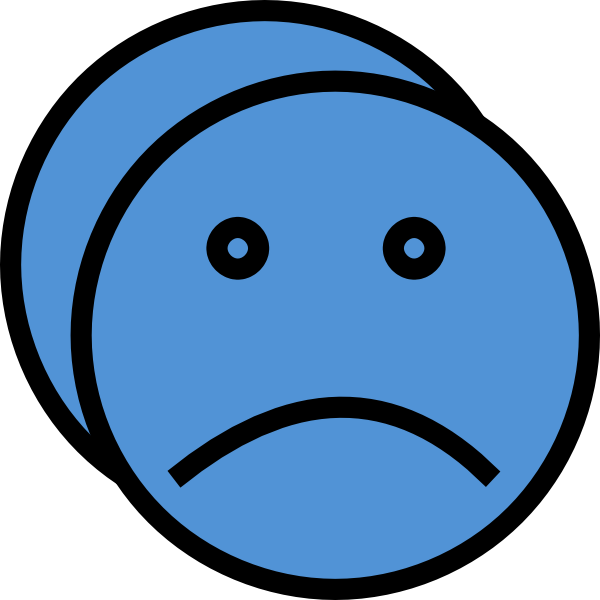 Free Sad Face Clip Art