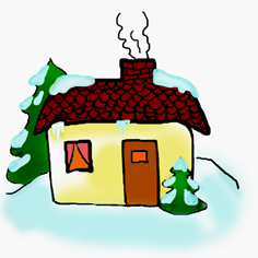 Christmas House Clipart - ClipArt Best