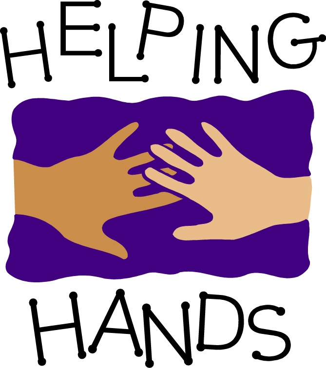 Clip art helping hands