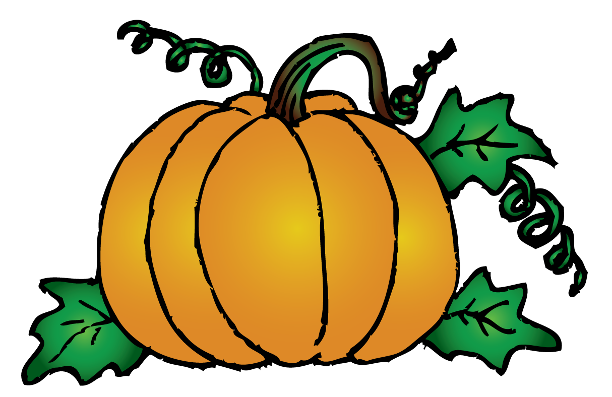 Pumpkin Leaf Printable Clipart
