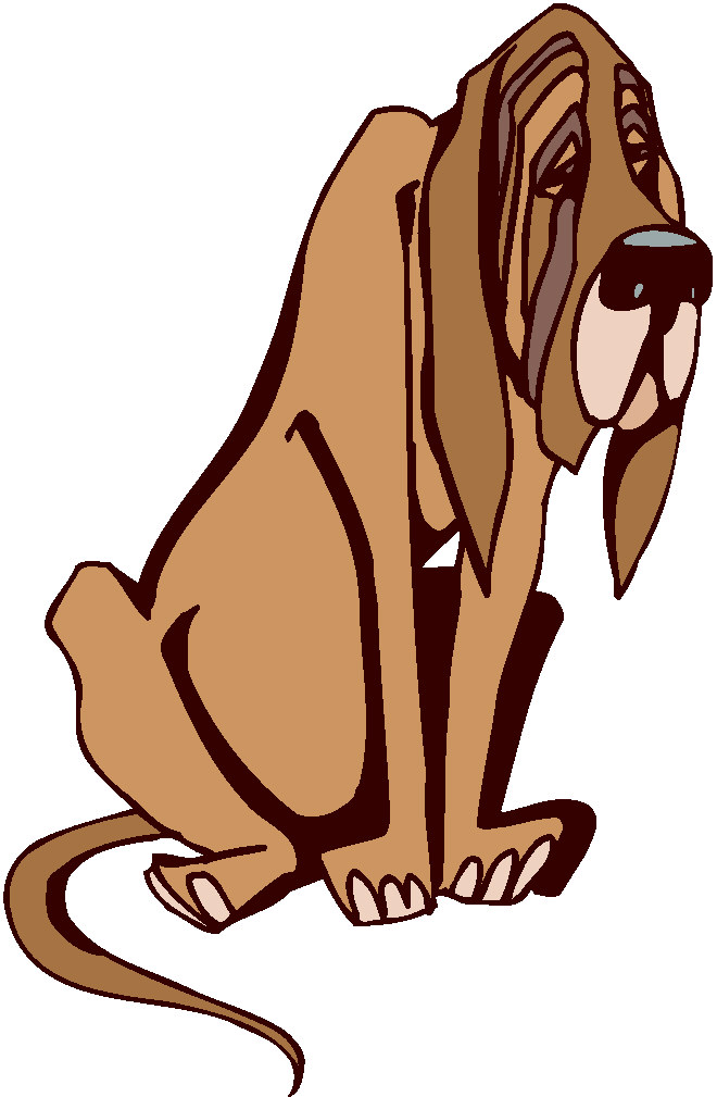 Bloodhound Clipart - Free Clipart Images