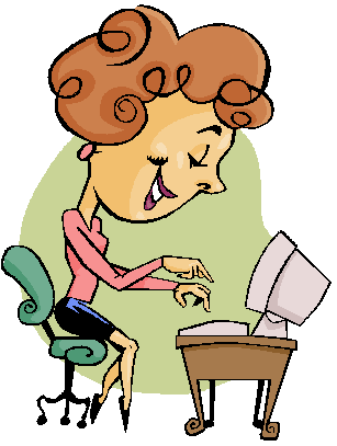 Clipart of school secretaries