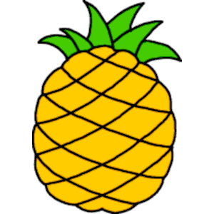 Pineapple Clipart - 47 cliparts