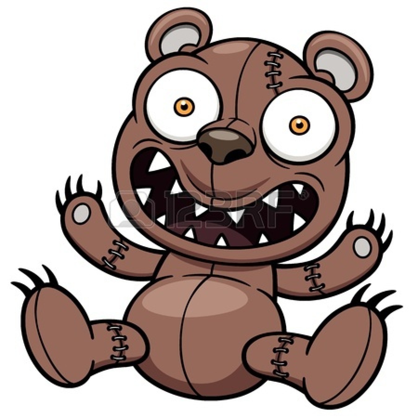 Teddy Bear Standing Clipart