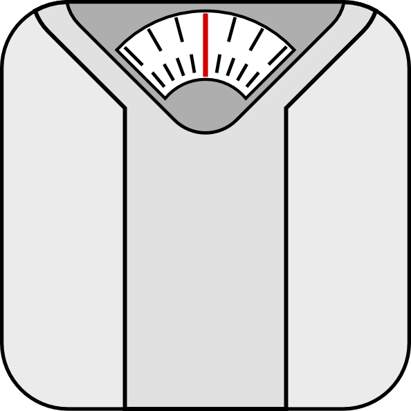 Clipart weight scale